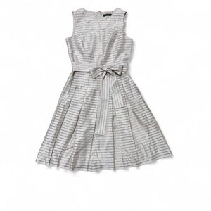Tommy Hilfiger Silver Striped Dress